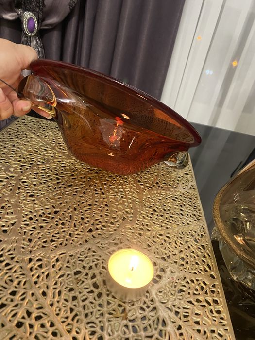 Гутное стекло. Изделия из цветного стекла