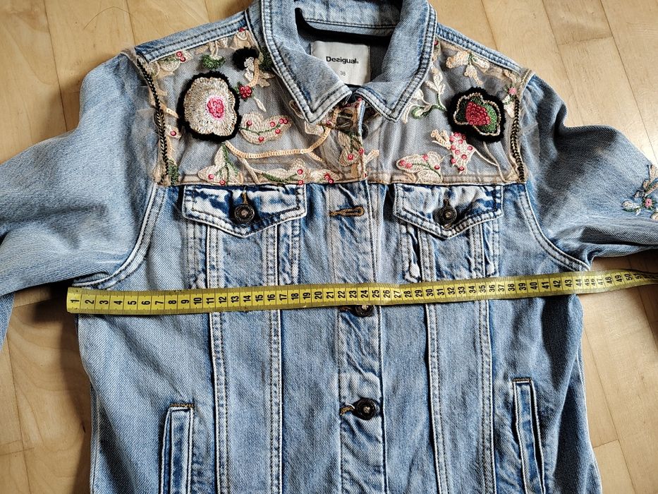 Jeansowa kurtka Desigual (nowa bez metki) - r.38