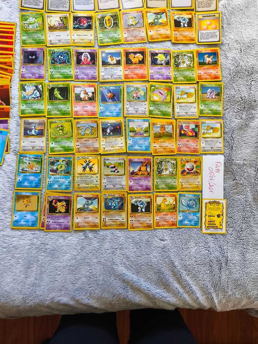 Cartas Pokémon base set português e primeira edição Português