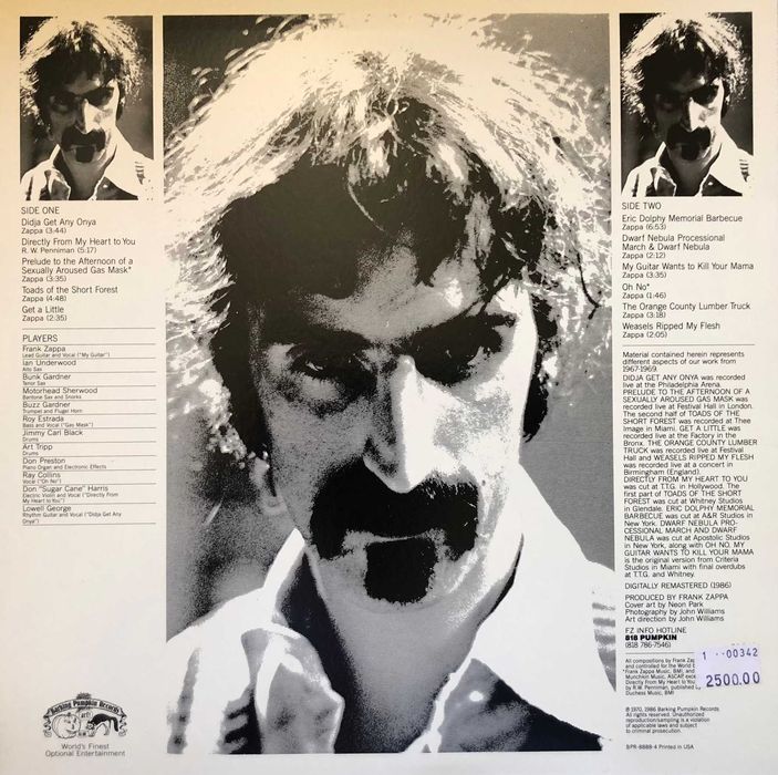 Lps Vinyl Rock Progressivo 4 - The Mothers Of Invention