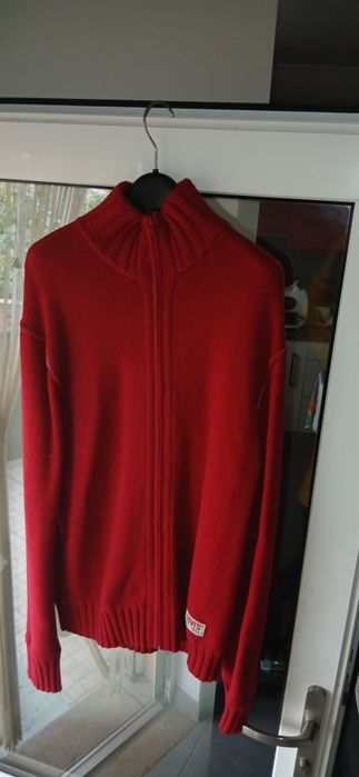 Casaco vermelho de Lã