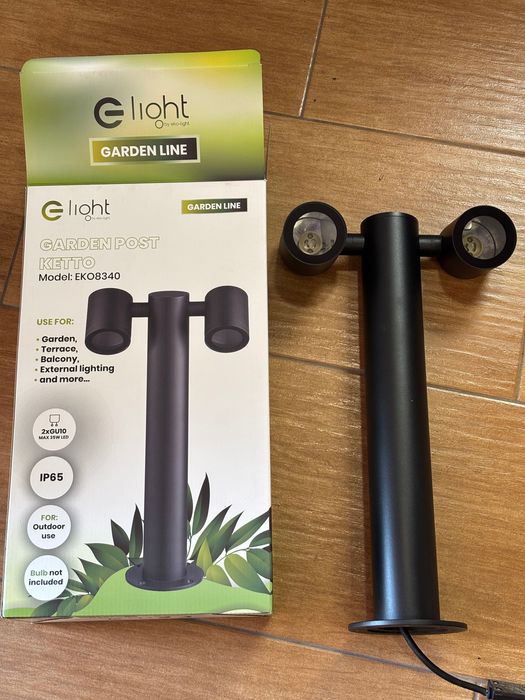 Lampa zewnętrzna 2xGU10 KETTO EKO8340 Eko-Light