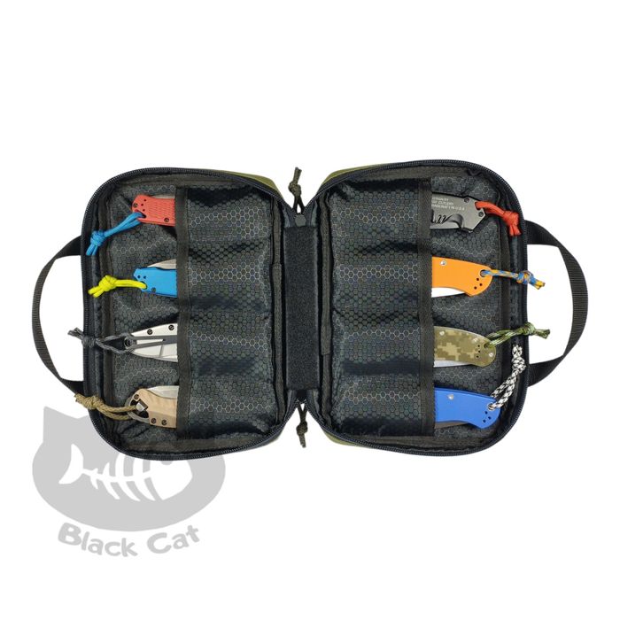 EDC-сумка для колекції складаних ножів (8 шт.).
