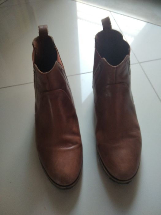 Botas Homem em pele