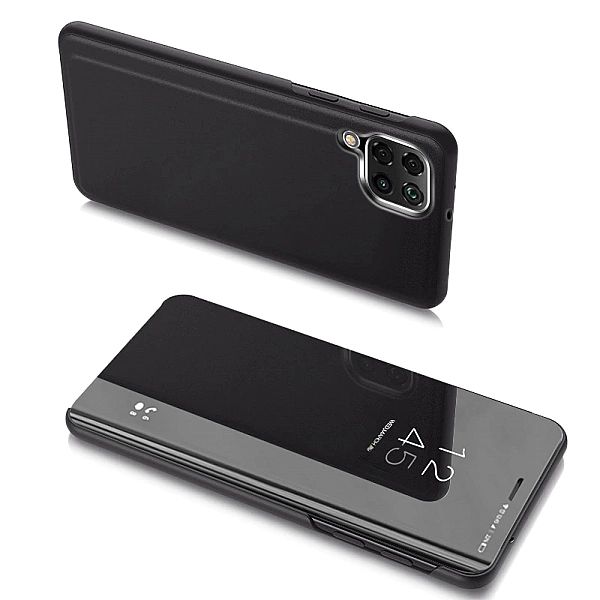 Clear View Case futerał etui z klapką Samsung Galaxy M53/5G czarny