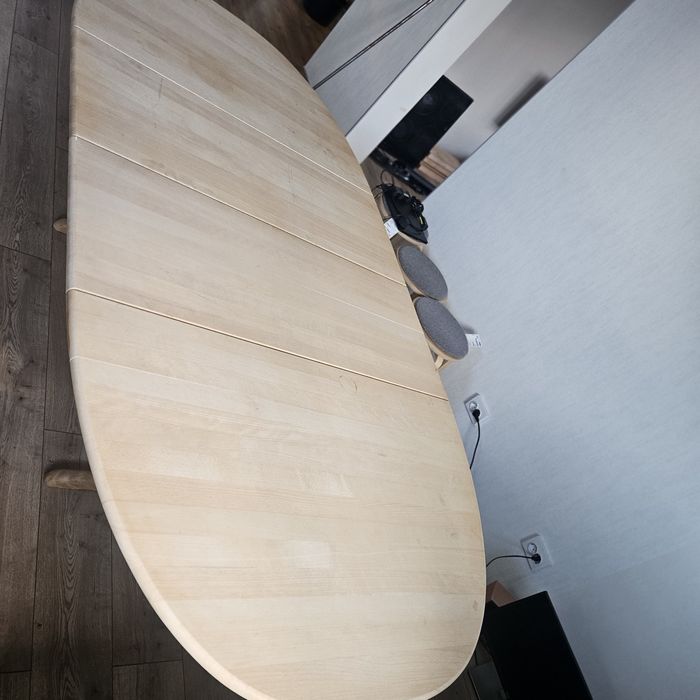 стіл розкладний дерев'яний 260×120