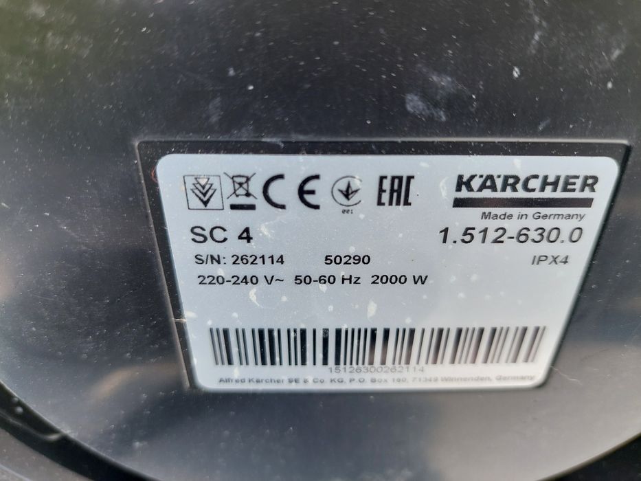 Parownica karcher sc 4 jak nowa