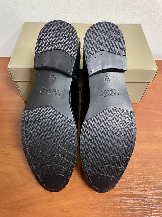 NOWE eleganckie półbuty skórzane lakierowane Lasocki 44