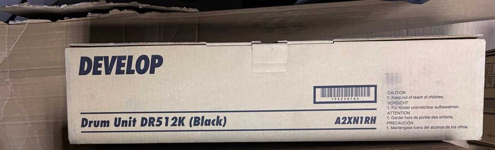 Drum Unit DR 512 K – Black - Bęben Develop Konica Minolta - ORYGINAŁ