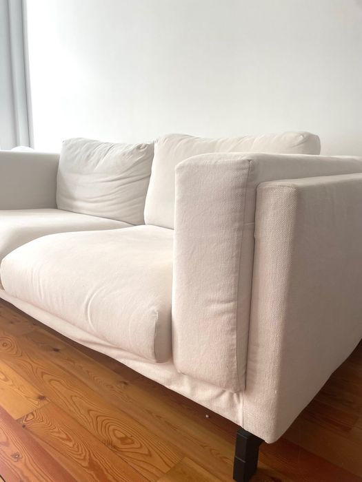 Sofá branco/ creme Ikea