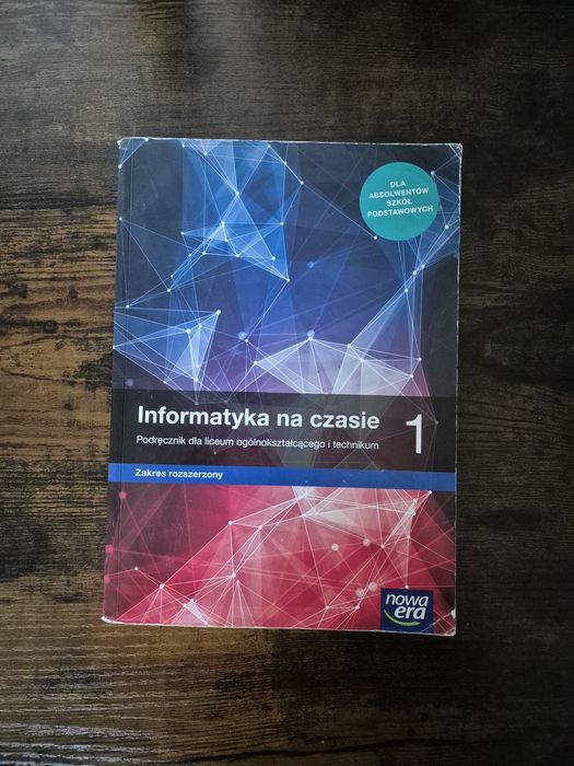 Informatyka na czasie 1, zakres rozszerzony