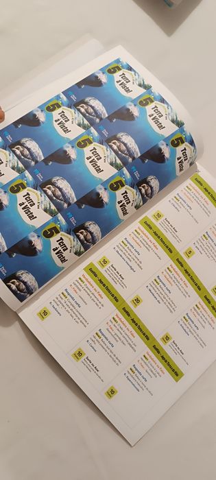 Livro fichas Ciências. 5 Ano. Terra à Vista