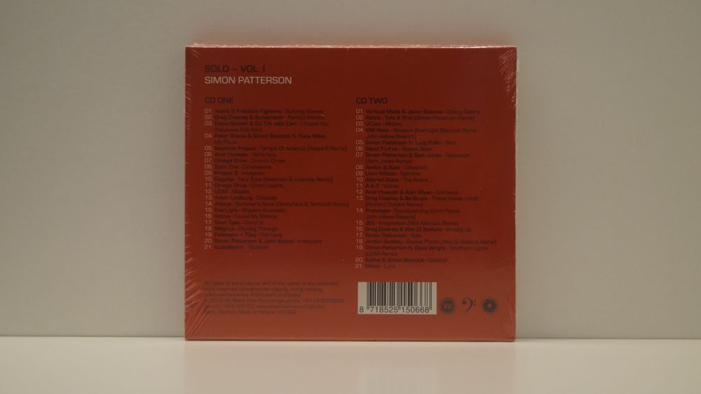 Simon Patterson - Solo Vol 1 (2CD) nówka, folia, wydanie zagraniczne