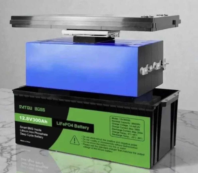 Аккумулятор LiFePO4 12,8В 300Ah DATOUBOSS BMS літій-залізо-фосфатний
