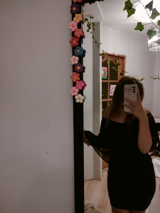 Sukienka czarna damska