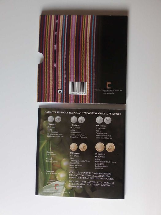 Colecção de Primeiras Moedas Correntes de Timor - Leste, 2003