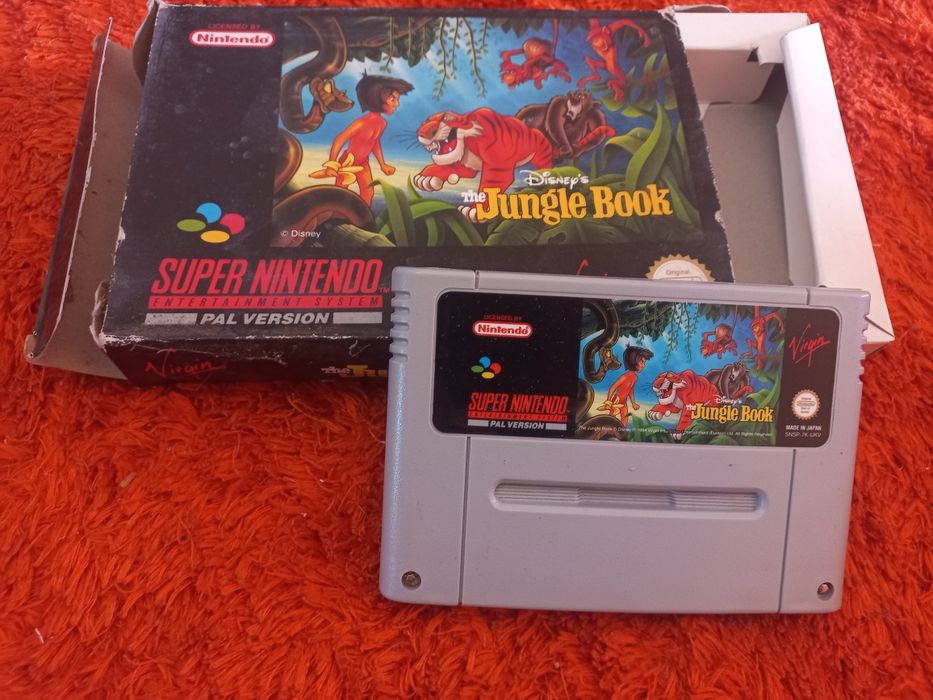 Jogo Jungle Book Super Nintendo Pal