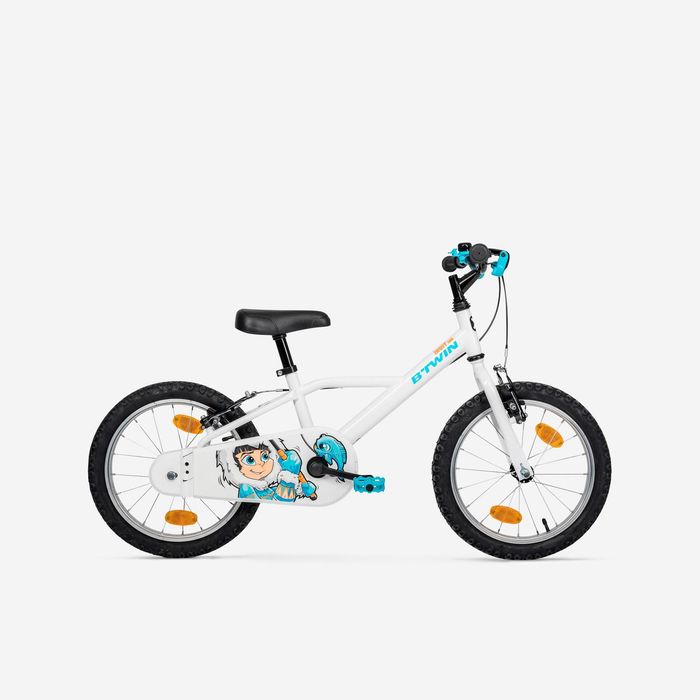 BICICLETA DE CRIANÇA 4-6 ANOS 100 INUIT 16 POLEGADAS