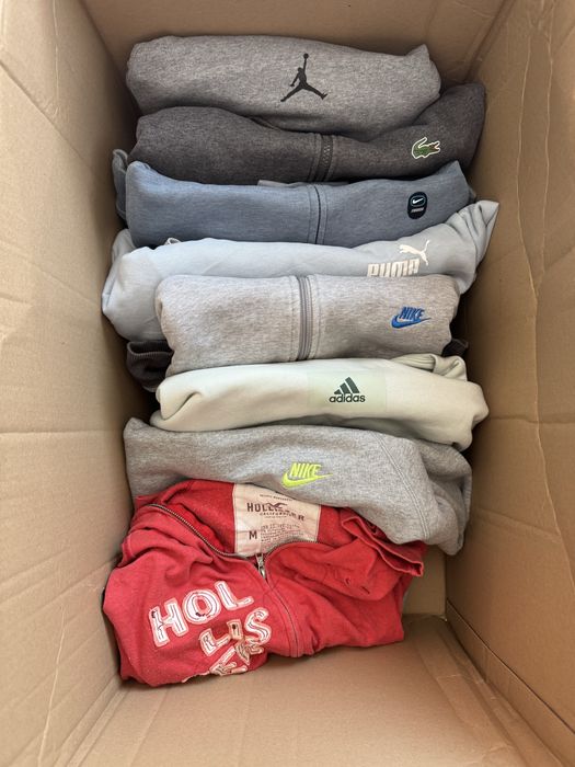 Zestaw bluzy markowe box do odsprzedarzy 8sztuk