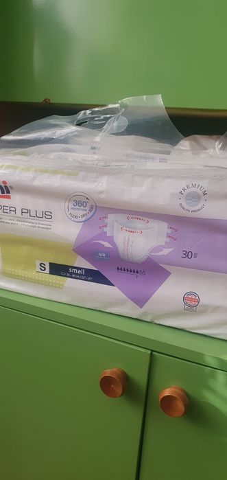 Pampersy S  23 sztuki