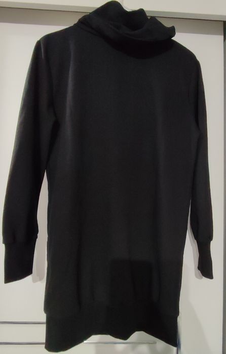 Czarna bluza tunika komin rozmiar uniwersalny