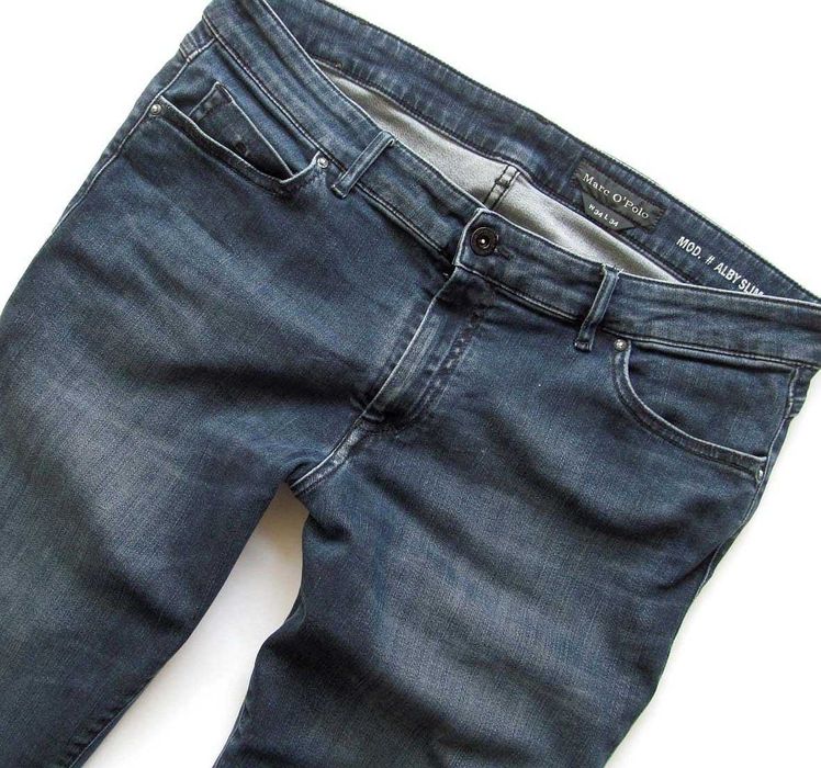 Marc O'Polo Alby Slim * jeansy * spodnie rurki 34/34