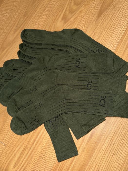 Шкарпетки трекингові ЗСУ зелені