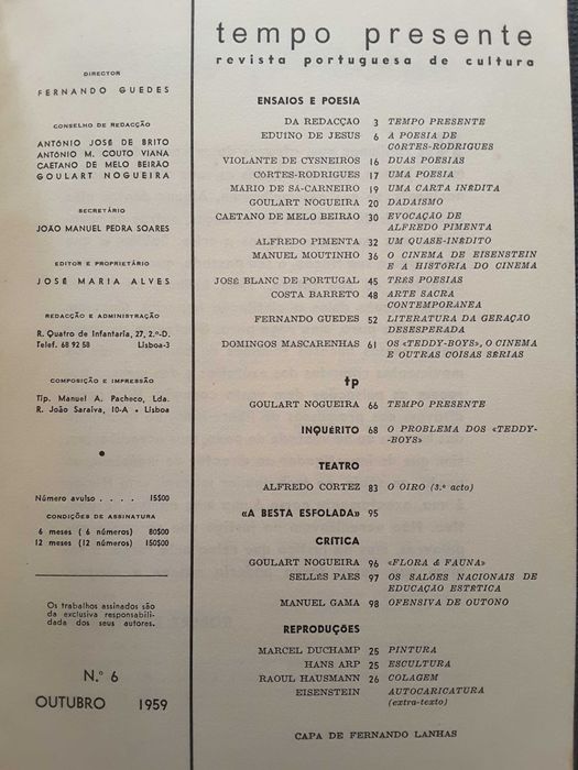Revista Tempo Presente (1959/1961)