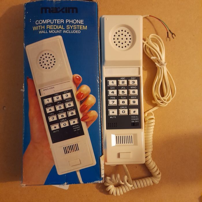 Telefone a analógico novo