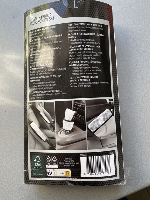 Набір з стразами в авто чехлы со стразами в салон авто