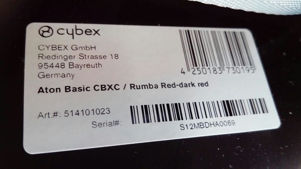 Cybex aton basic