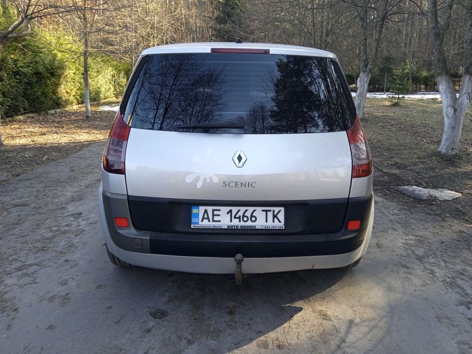 Мінівен Renault Scenic II 1.6 ГАЗ – БЕНЗИН 2005 року