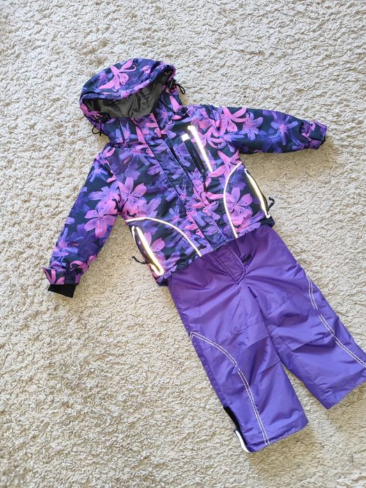 Комбинезон зимний мембрана раздельный детский лыжный комбез зима