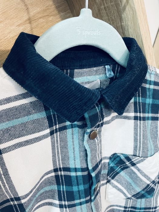 Koszula w kratę 104 chłopiec 5 10 15