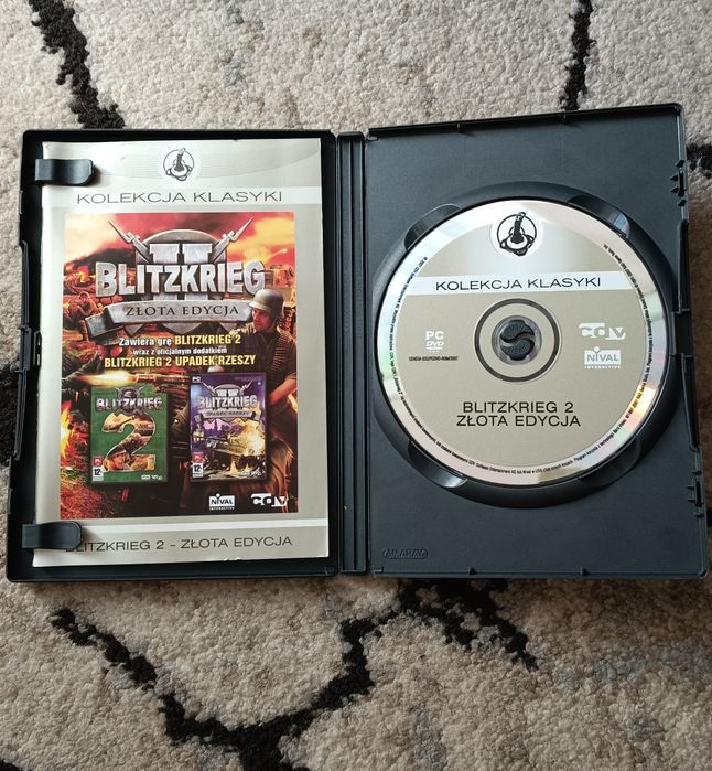 Blitzkrieg 2 Złota Edycja PC DVD-ROM PL + Upadek Rzeszy, stan idealny