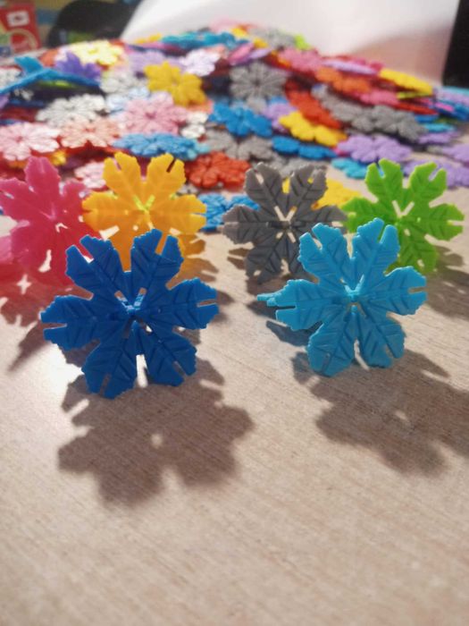 Klocki płatki konstrukcyjne