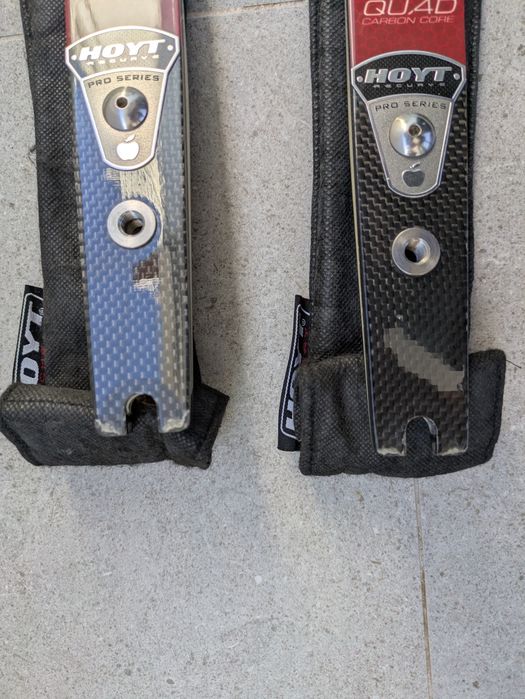Palhetas Hoyt Carbon F7 tamanho M 38 Lb