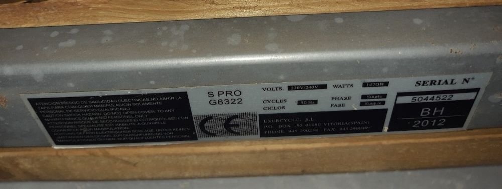 Passadeira BH Spro profissional eletrica de ginasio  profissional