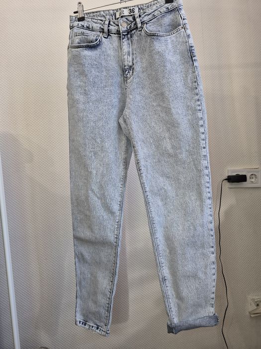Джинси mom fit 36 S M, ідеальний стан