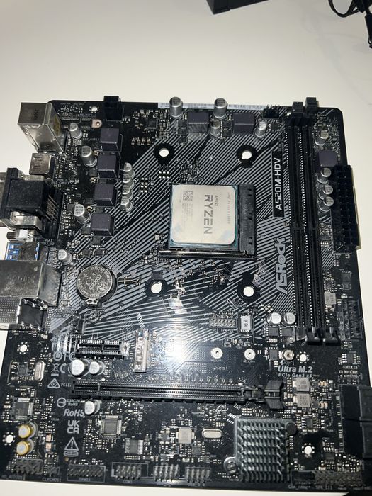 Ryzen 5 4600G + A520M-HDV + MSI MAG CoreLiquid 240R V2