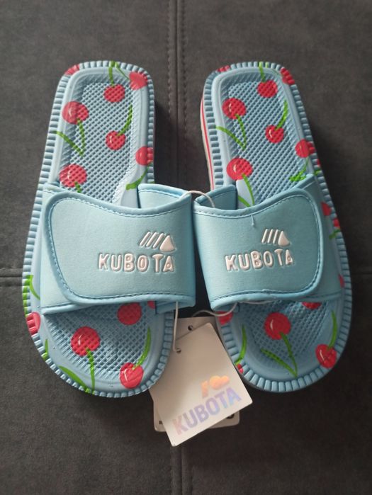 Klapki Kubota damskie 38