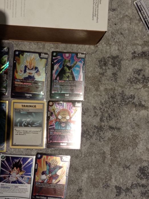 Karty Kolekcjonerskie Pokemon/Dragonball