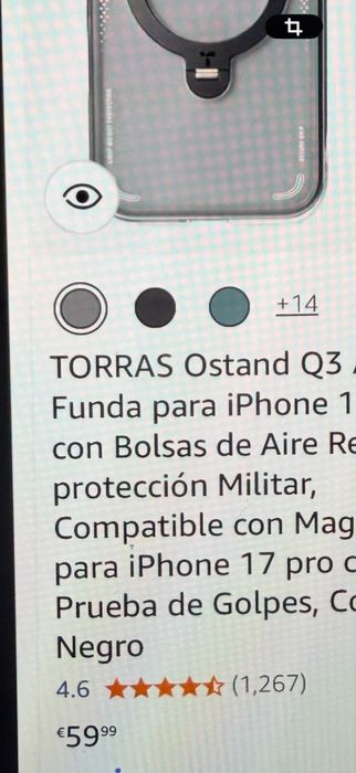 Torras Ostand Q3 Iphone 17 pro