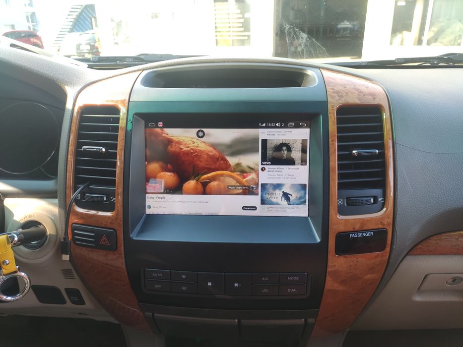 Штатная магнитола на Android для Lexus GX 470
