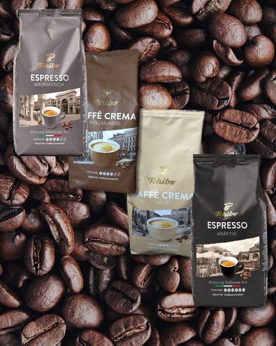 Кава в зернах Tchibo  1кг.