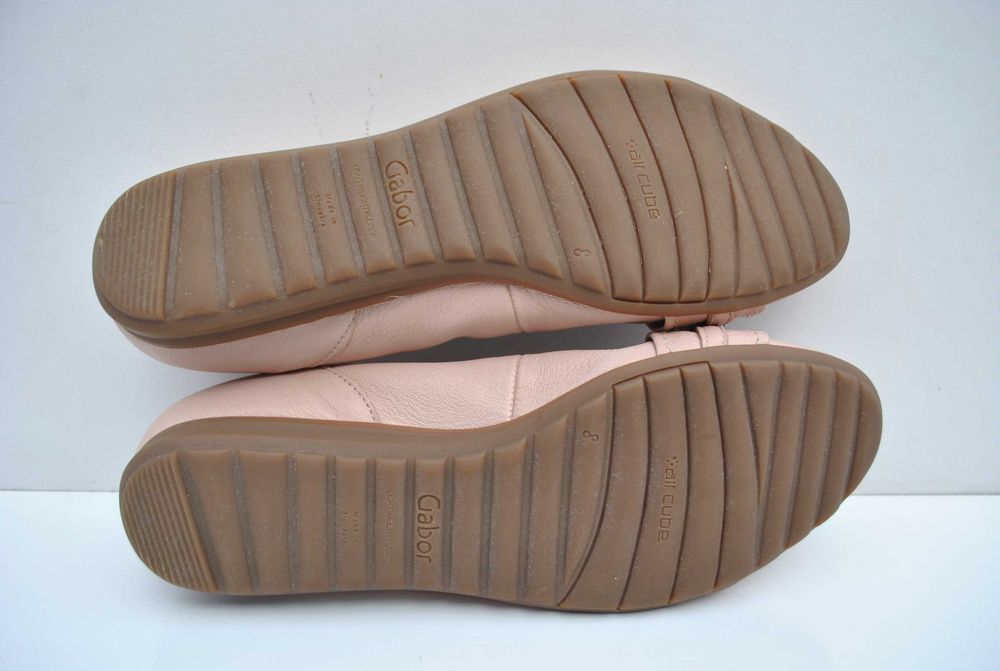 Baleriny Gabor skóra naturalna