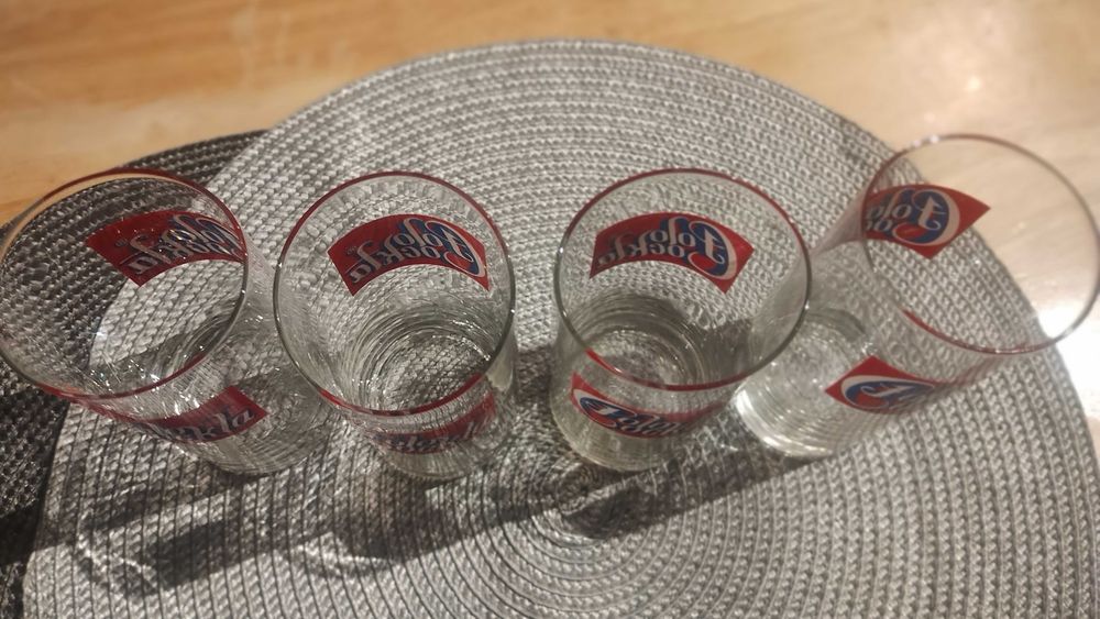 Szklanki PRL Polo Cocta