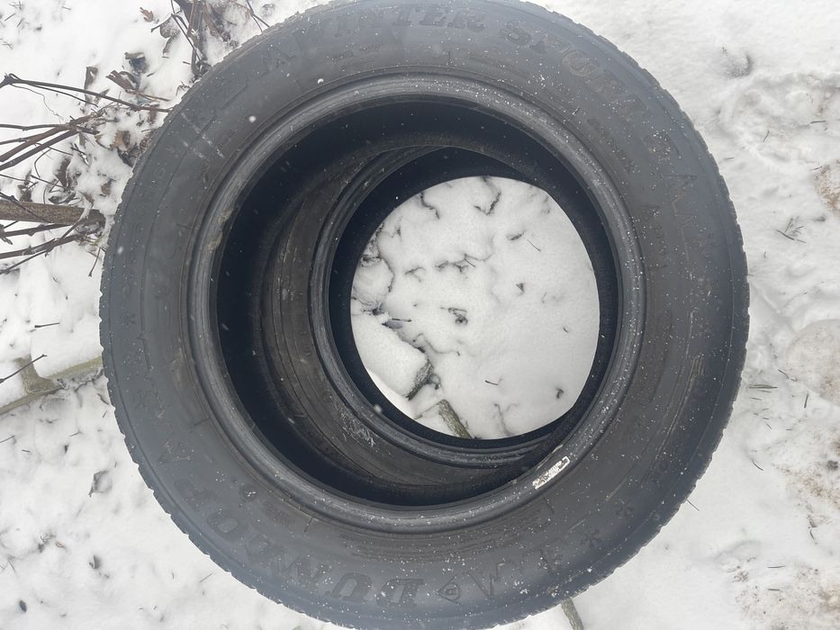 Резина 205 60 R16 Dunlop , зима, б/у , на докат