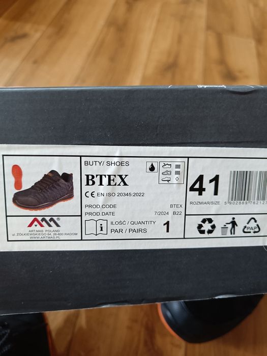 Buty robocze Art-Mas roz. 41