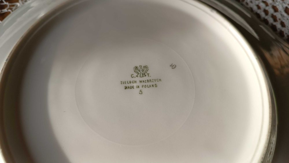 Patera CT Wałbrzych stara porcelana